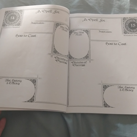 Wiccan Workbook for spell work - Picture 2 of 4
